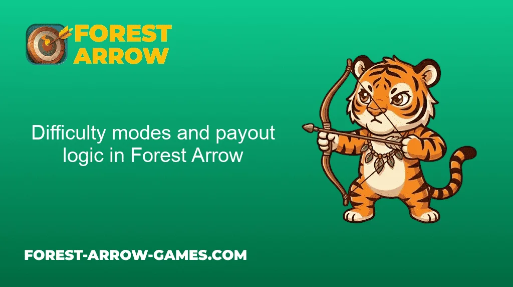 Difficulty modes and payout logic in Forest Arrow Difficulty modes and payout logic in Forest Arrow
